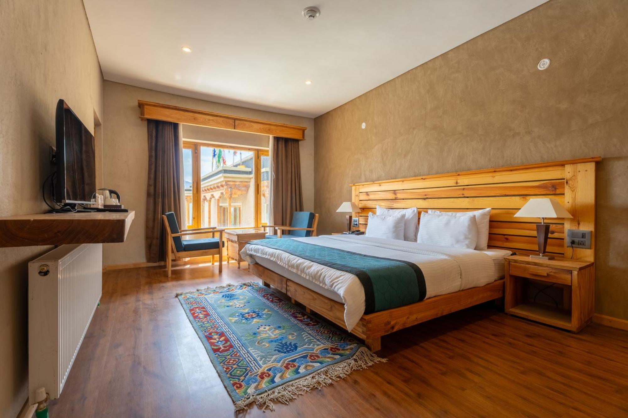 The Saraha Hotel Leh Exterior foto